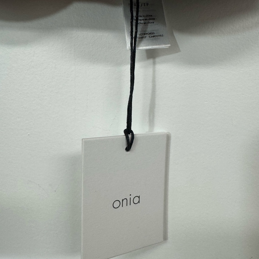 Onia Red and Pink Bikini Top Swimwear - Picture 3 of 5